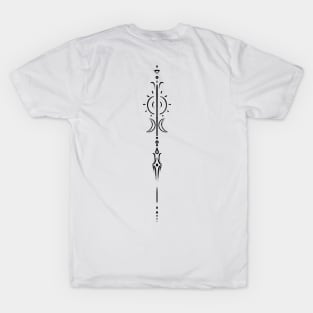 Sun And Moon- Line Art T-Shirt